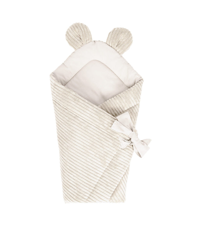 Baby Swaddle Wrap for Sleeping and Cuddling – Ecru