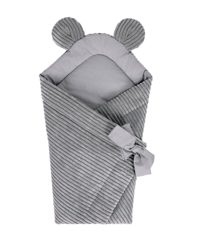Baby-wikkeldoek voor slapen en knuffelen - Grijs-mercibeaucoupp.eu