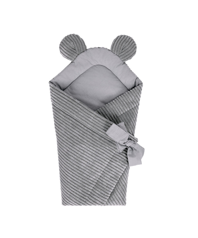 Baby-wikkeldoek voor slapen en knuffelen - Grijs-mercibeaucoupp.eu