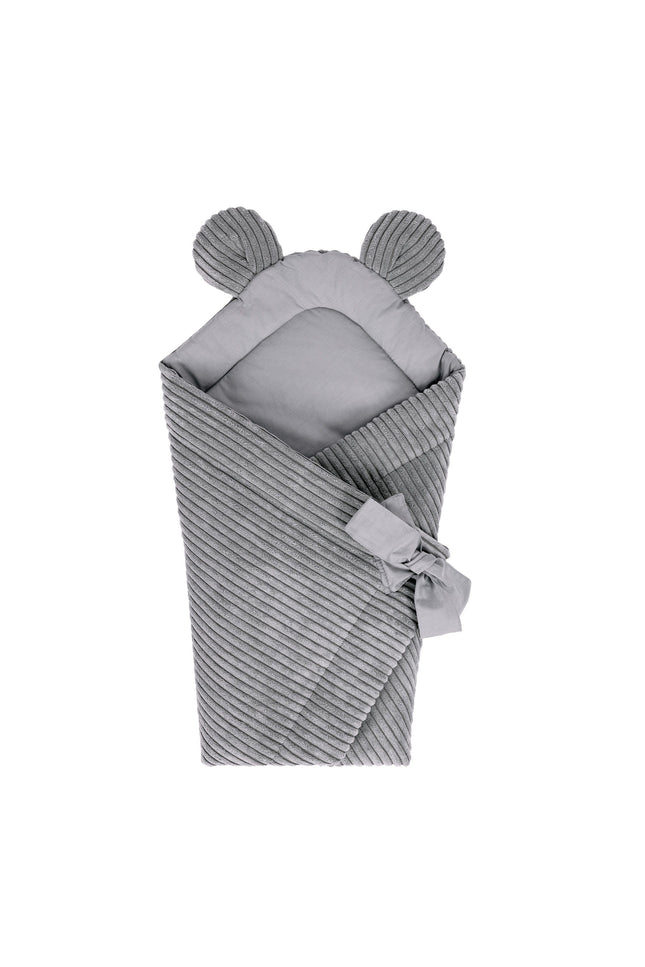 Baby-wikkeldoek voor slapen en knuffelen - Grijs-mercibeaucoupp.eu