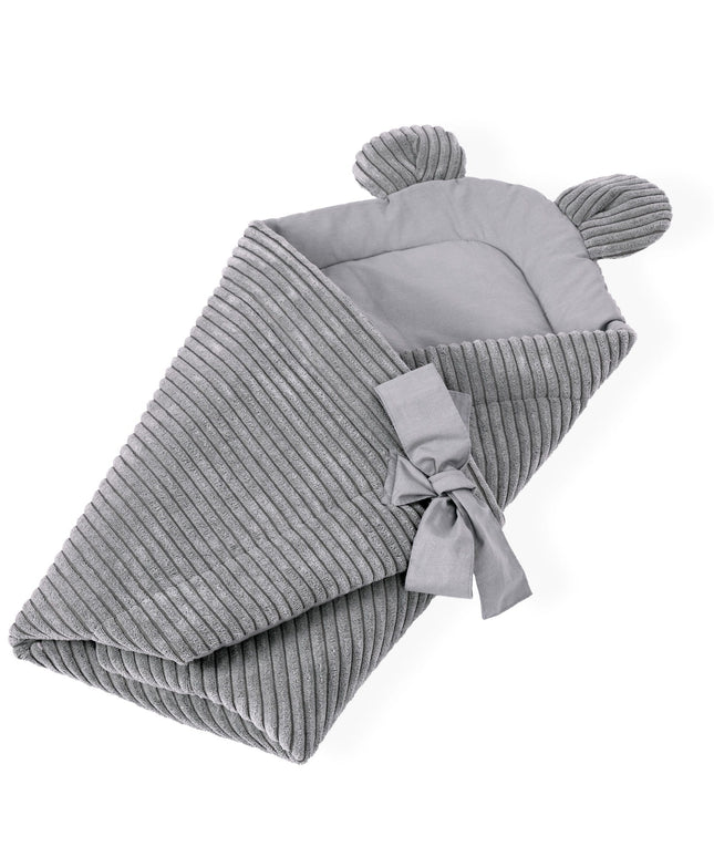 Baby-wikkeldoek voor slapen en knuffelen - Grijs-mercibeaucoupp.eu