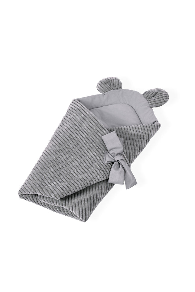 Baby-wikkeldoek voor slapen en knuffelen - Grijs-mercibeaucoupp.eu