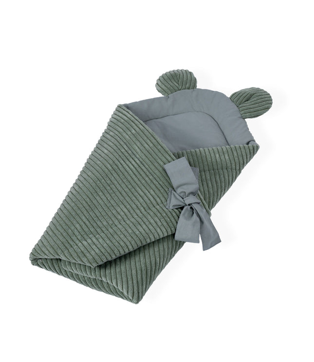 Baby Swaddle Wrap for Sleeping and Cuddling – Olive Green