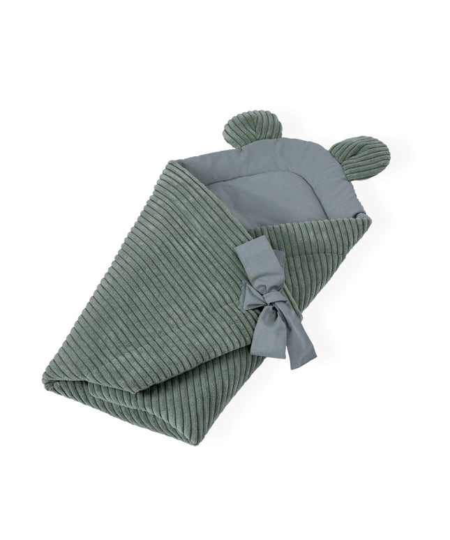 Baby-wikkeldoek voor slapen en knuffelen - Olijfgroen-mercibeaucoupp.eu