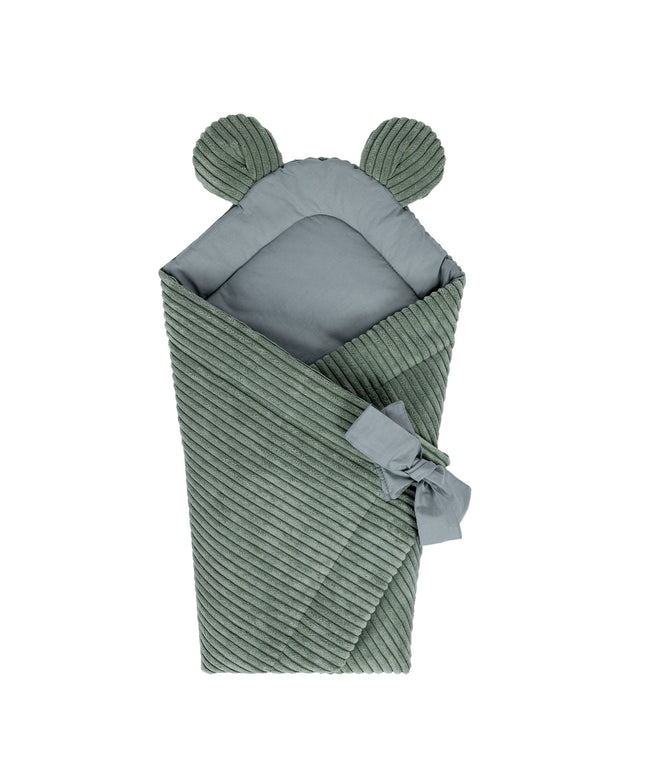Baby-wikkeldoek voor slapen en knuffelen - Olijfgroen-mercibeaucoupp.eu
