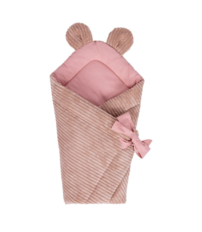 Baby Swaddle Wrap for Sleeping and Cuddling – Powder Pink