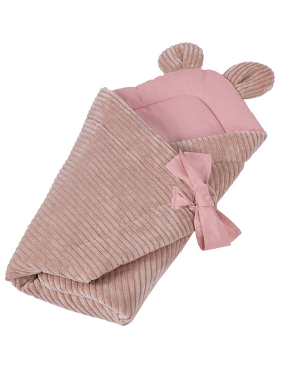 Baby Swaddle Wrap for Sleeping and Cuddling – Powder Pink