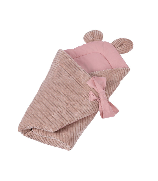 Baby Swaddle Wrap for Sleeping and Cuddling – Powder Pink