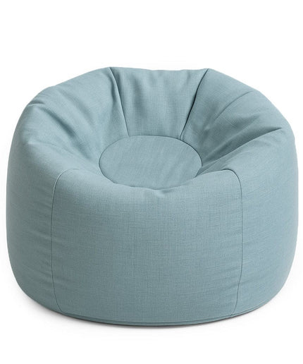 Zitzak Floreo - Hemelsblauw-mercibeaucoupp.eu