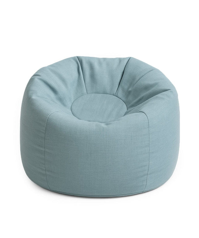 Zitzak Floreo - Hemelsblauw-mercibeaucoupp.eu