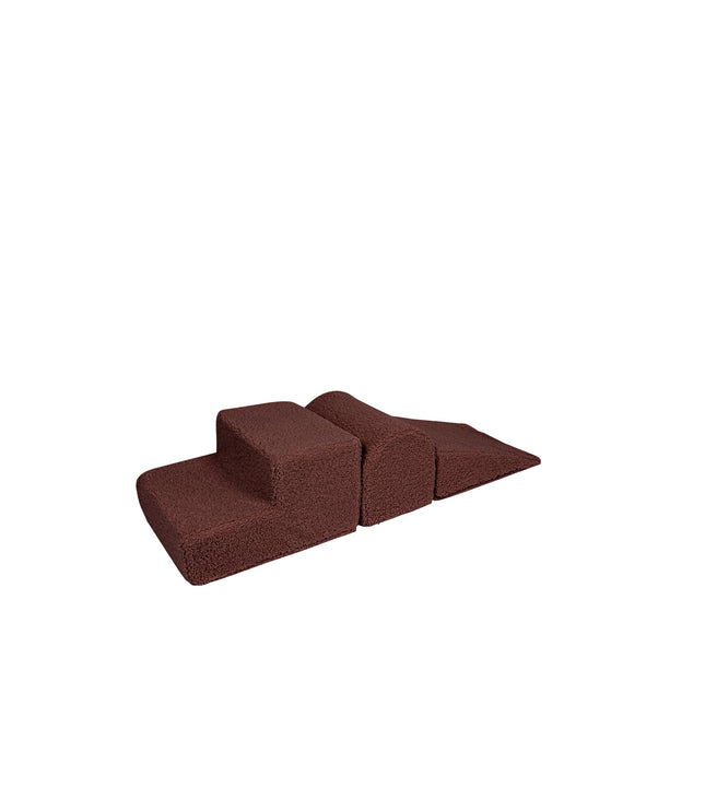 Bearly Corduroy Shape Set 3-Elements - Brown