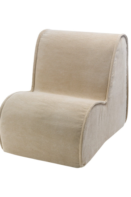 MeowBaby® Kinderstoel, Corduroy - Zand-mercibeaucoupp.eu