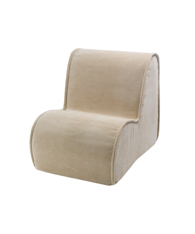 MeowBaby® Chair For Children, Corduroy - Sand