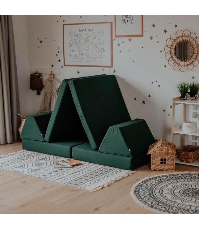 Activity Play Mattress Set - Deep Green