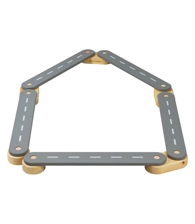 Wooden Balance Beam - 5 Elements