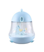 Lamp with Carousel and Music - Blue