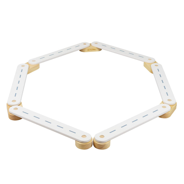 Houten evenwichtsbalk - 6 elementen-mercibeaucoupp.eu