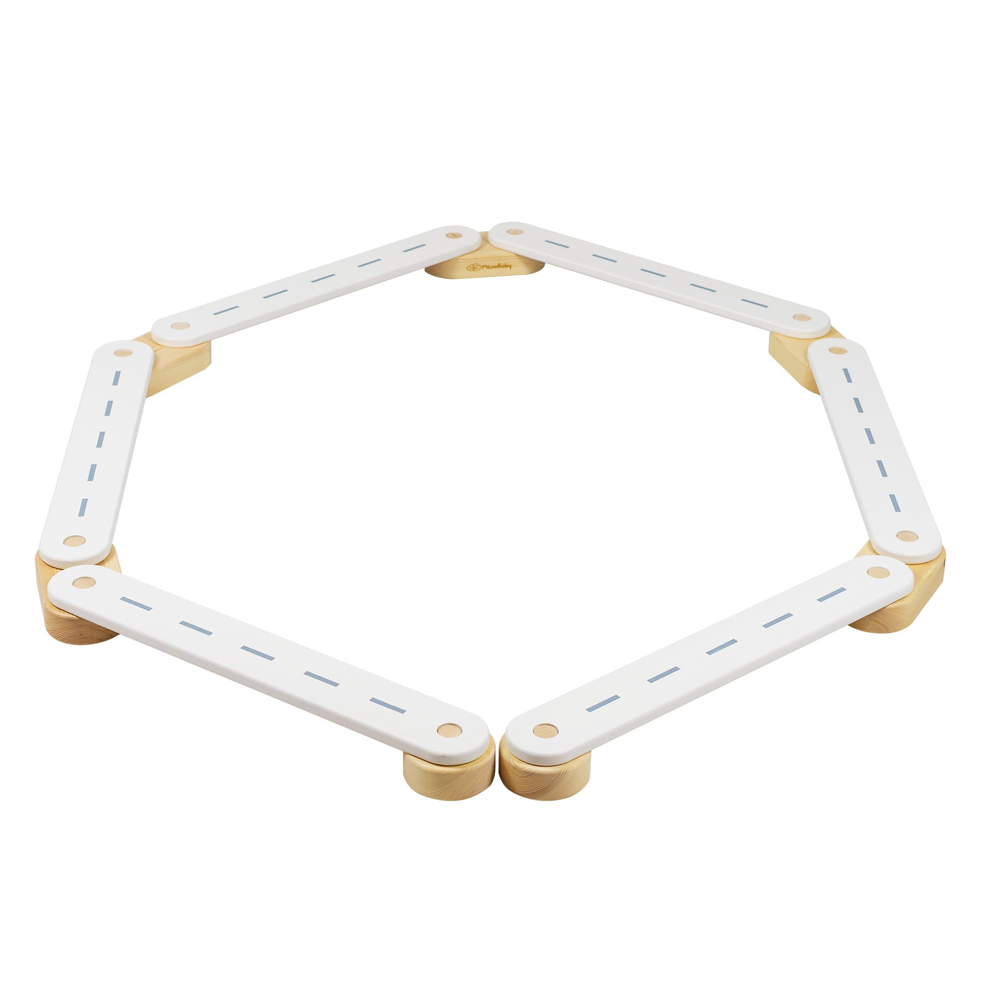 Houten evenwichtsbalk - 6 elementen-mercibeaucoupp.eu