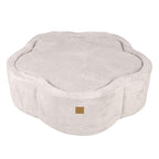 Foam Baby Ball Pit - Aesthetic Ecru Flower