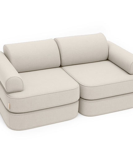 Binnen/Buiten Outzy Pocket Sofa Voor Kinderen - Haver Blush Beige-mercibeaucoupp.eu