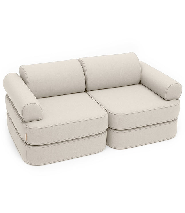 Indoor/Outdoor Outzy Pocket Sofa For Children - Oat Blush Beige