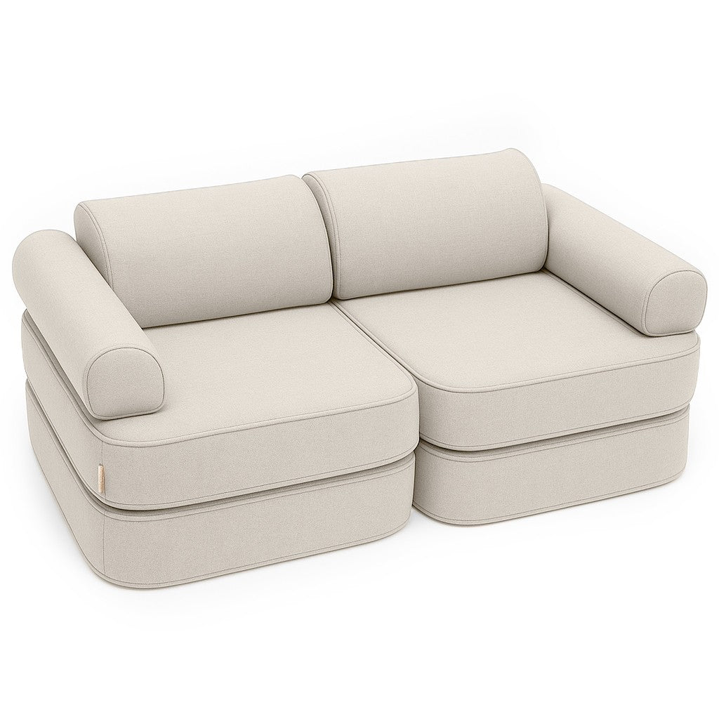 Binnen/Buiten Outzy Pocket Sofa Voor Kinderen - Haver Blush Beige-mercibeaucoupp.eu