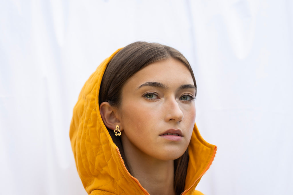 Folia Mini Earrings - Sunlit