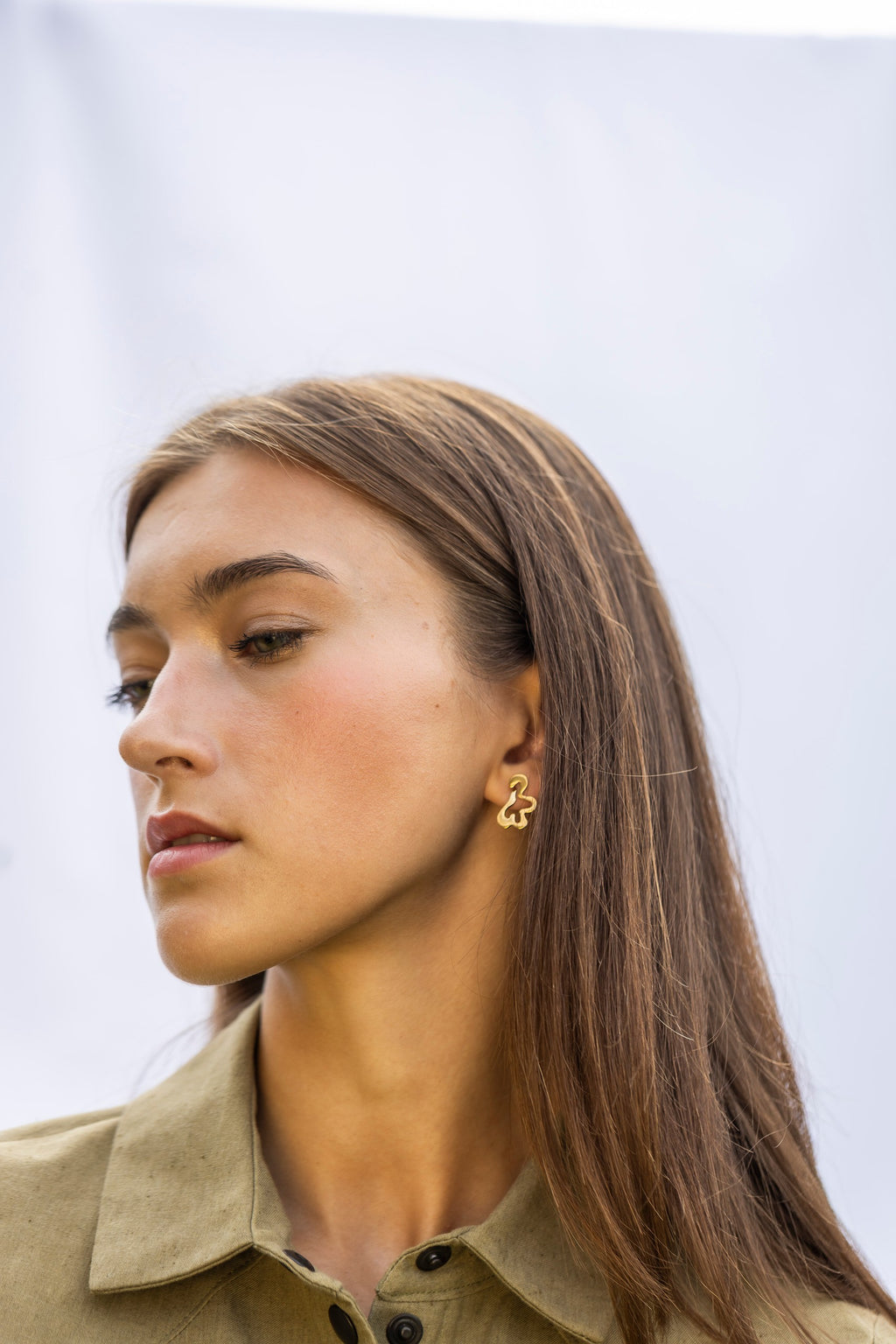 Folia Mini Earrings - Sunlit