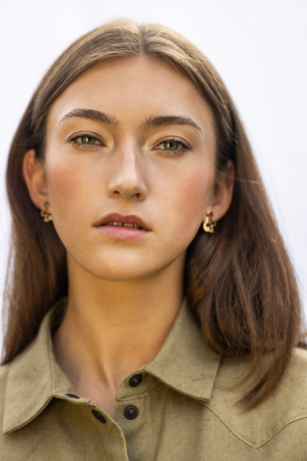 Folia Mini Earrings - Sunlit