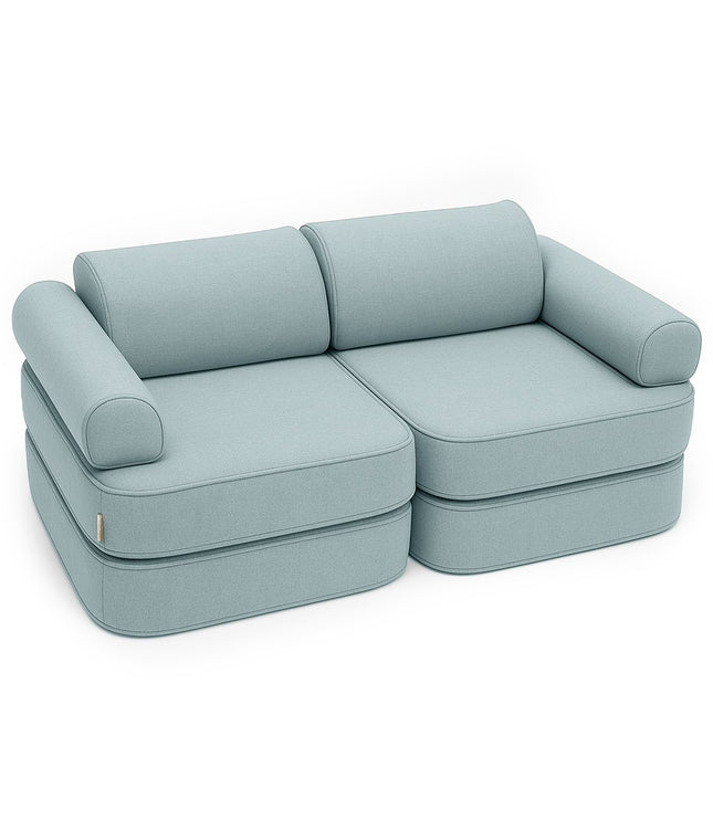 Indoor/Outdoor Outzy Pocket Sofa For Children - Cloudberry Sky Blue