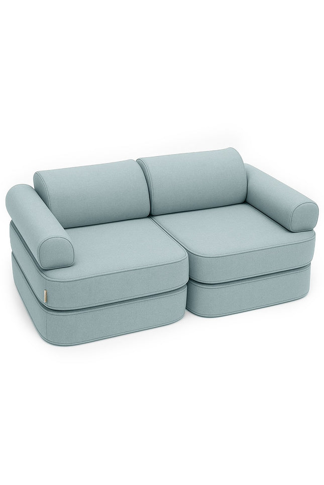 Binnen-/buiten Outzy Pocket Sofa voor kinderen - Cloudberry Hemelsblauw-mercibeaucoupp.eu