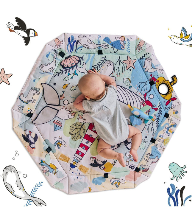 Playmat and Ballpit 2in1 for Babies - Smartplay Sea