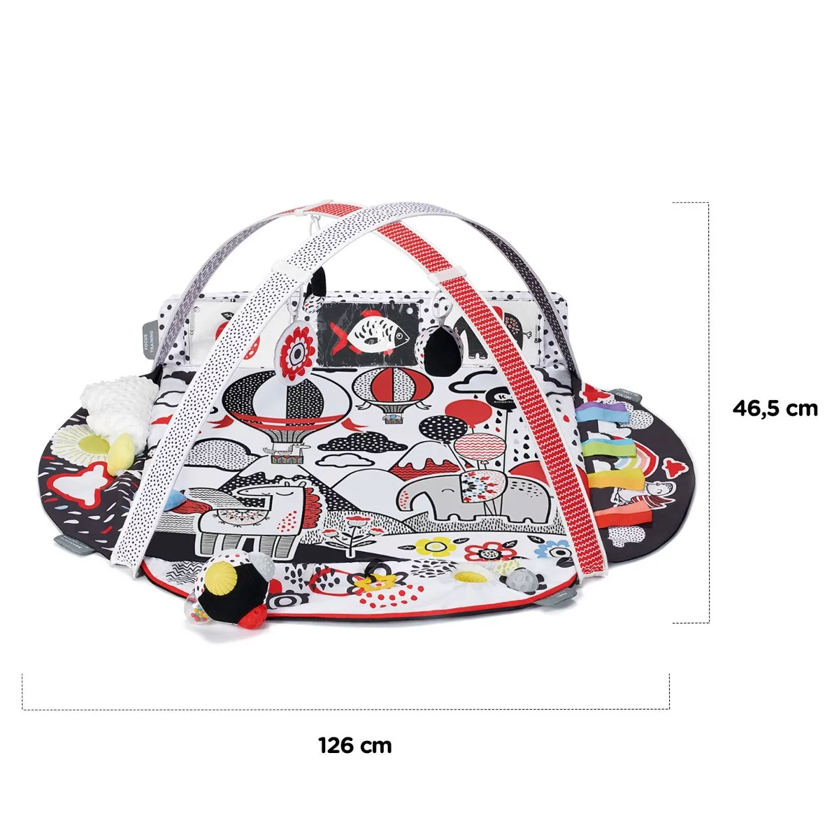 Speelkleed en Ballenbak 2in1 voor baby's - 4Smart-mercibeaucoupp.eu