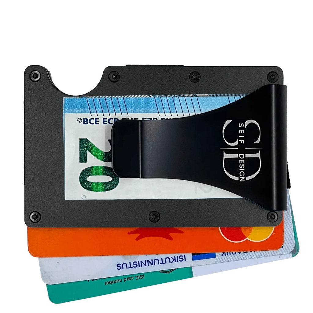 Lite - Card Holder with RFID Blocking - Black