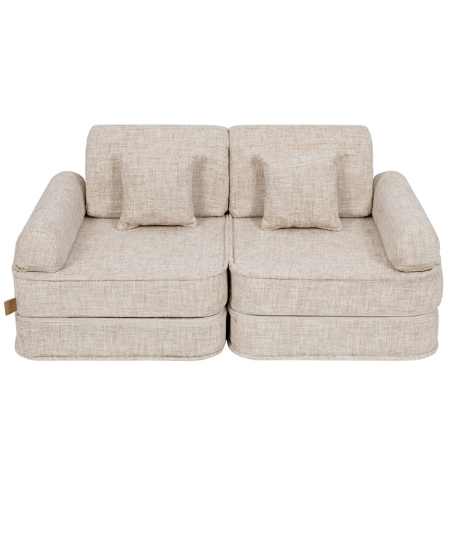 Medium modulaire sofa voor kinderen - Tangle Marshmallow beige-mercibeaucoupp.eu