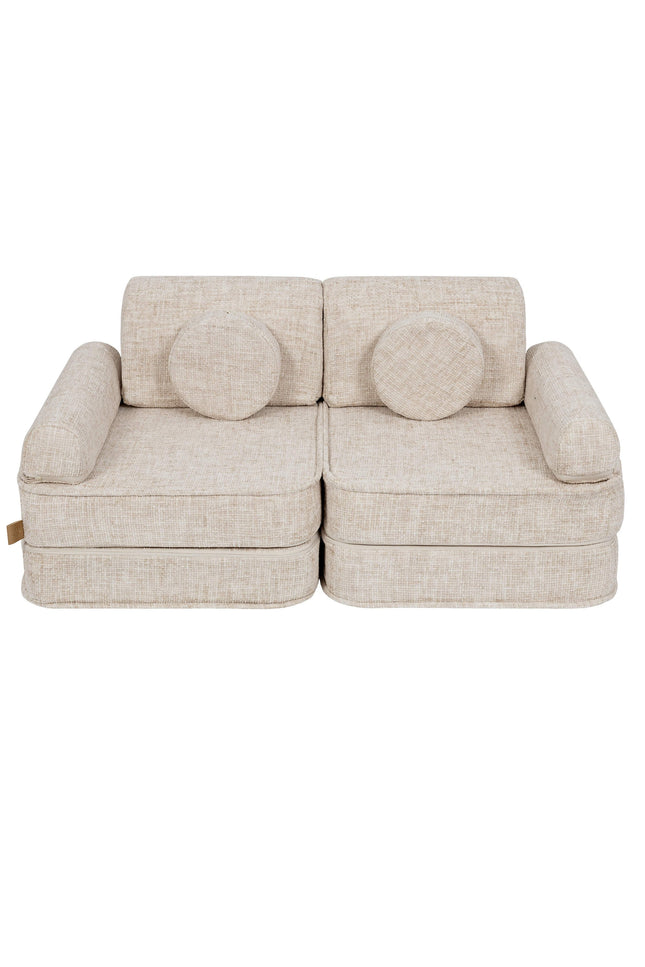 Medium modulaire sofa voor kinderen - Tangle Marshmallow beige-mercibeaucoupp.eu