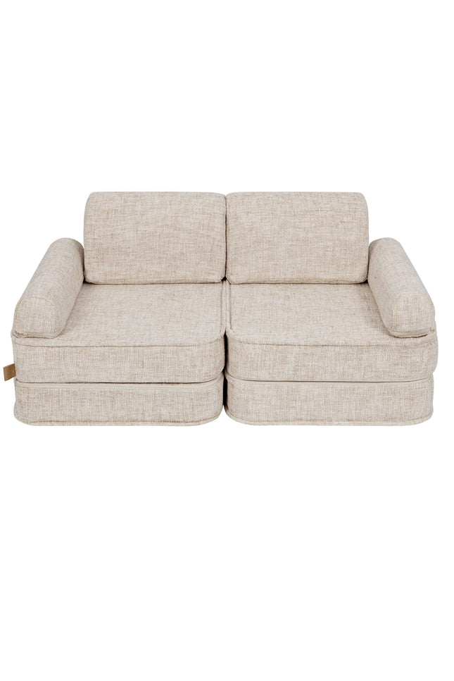 Medium modulaire sofa voor kinderen - Tangle Marshmallow beige-mercibeaucoupp.eu