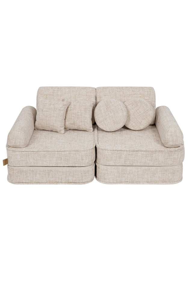 Medium modulaire sofa voor kinderen - Tangle Marshmallow beige-mercibeaucoupp.eu