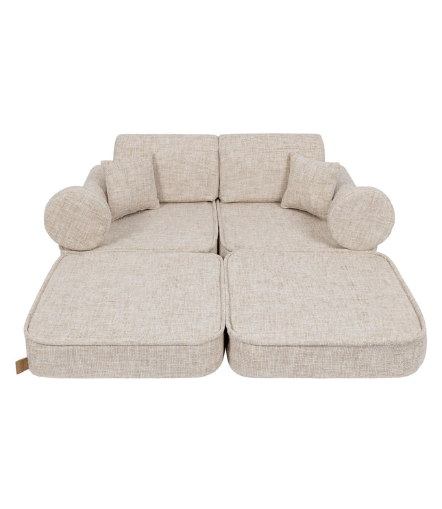 Medium Modular Sofa for Kids - Tangle Marshmallow Beige