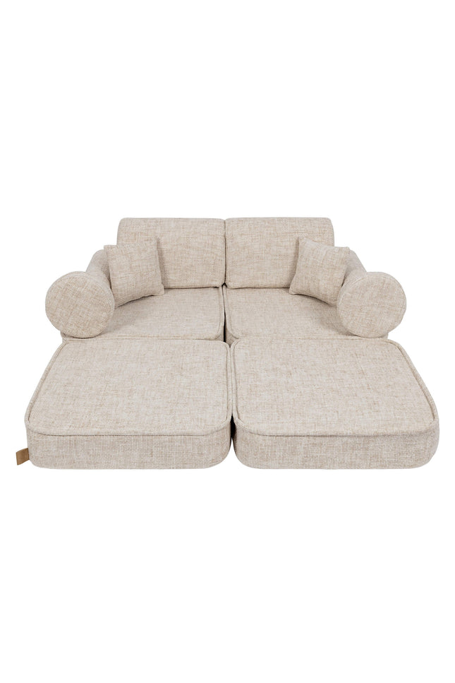 Medium modulaire sofa voor kinderen - Tangle Marshmallow beige-mercibeaucoupp.eu