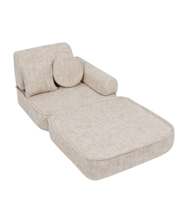 Medium Modular Sofa for Kids - Tangle Marshmallow Beige