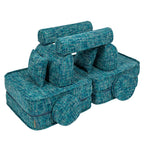 Medium Modular Sofa for Kids - Tangle Lagoon Blue