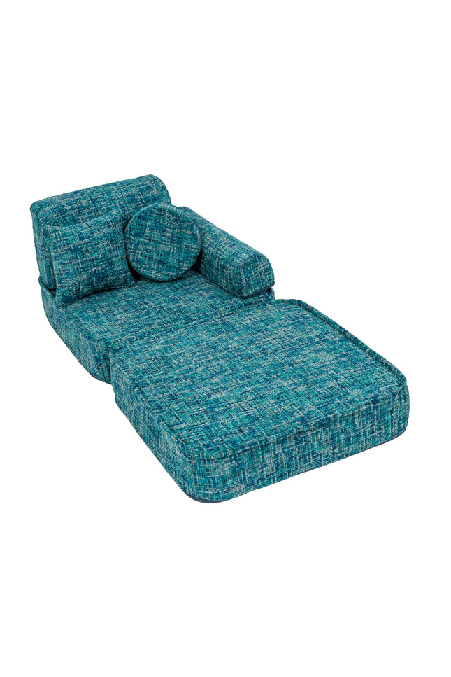 Modulaire kinderbank medium - Tangle Lagoon Blue-mercibeaucoupp.eu