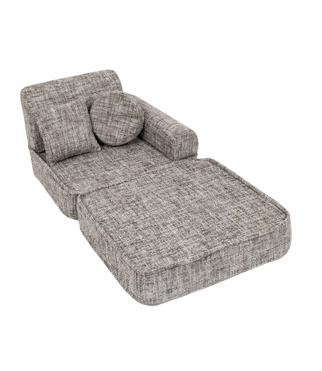 Medium Modular Sofa for Kids - Tangle Moon Grey