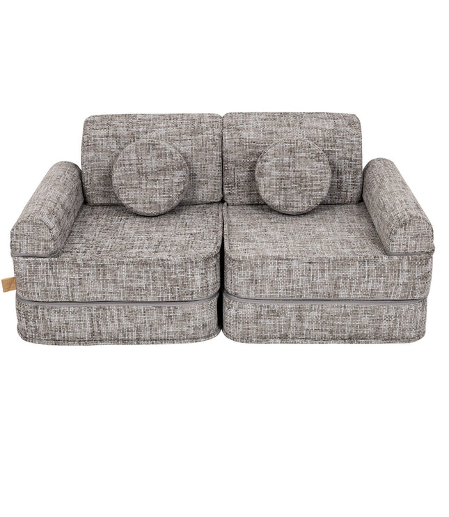 Medium Modular Sofa for Kids - Tangle Moon Grey