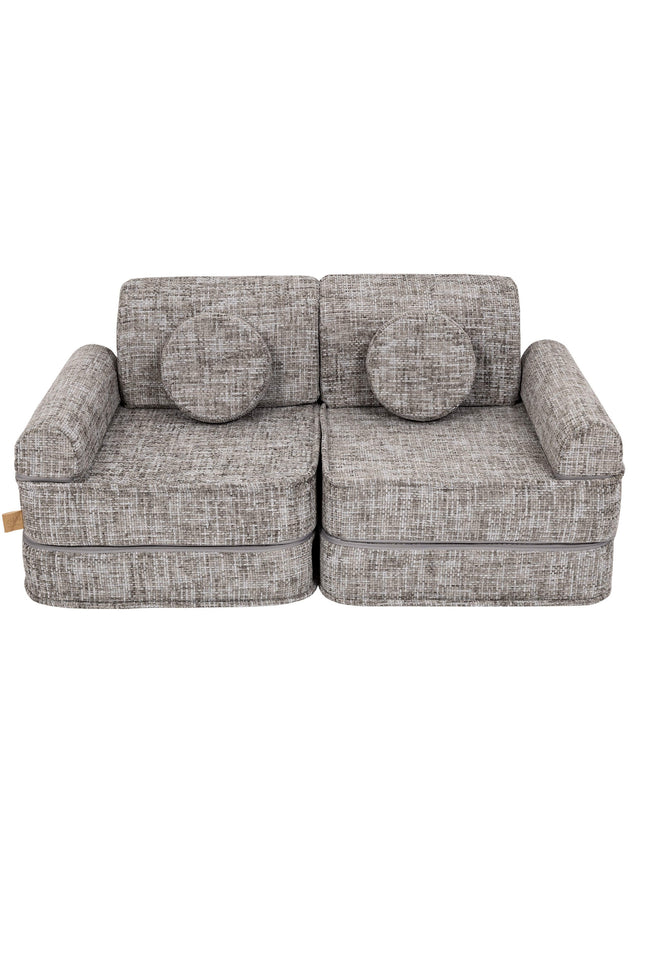 Modulaire kinderbank medium - Tangle Moon Grijs-mercibeaucoupp.eu
