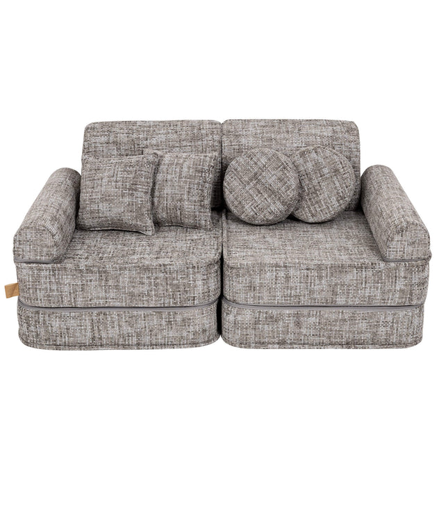 Medium Modular Sofa for Kids - Tangle Moon Grey
