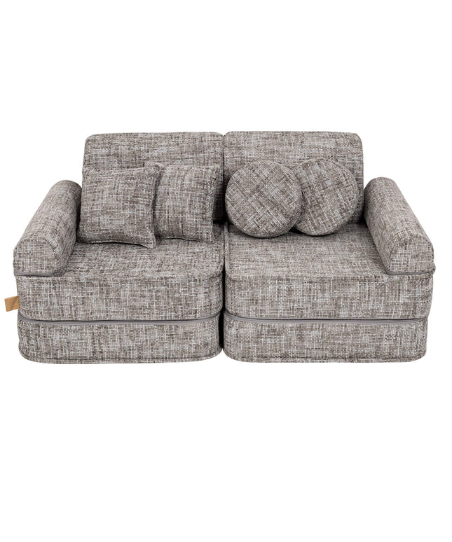 Modulaire kinderbank medium - Tangle Moon Grijs-mercibeaucoupp.eu