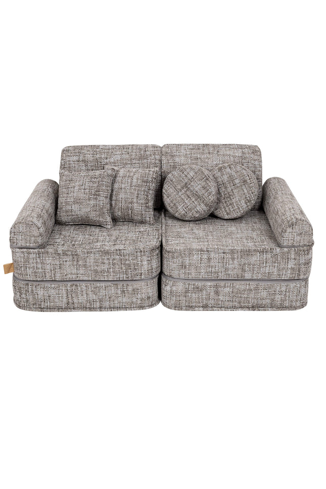 Modulaire kinderbank medium - Tangle Moon Grijs-mercibeaucoupp.eu