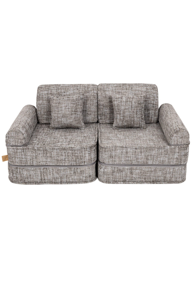 Modulaire kinderbank medium - Tangle Moon Grijs-mercibeaucoupp.eu